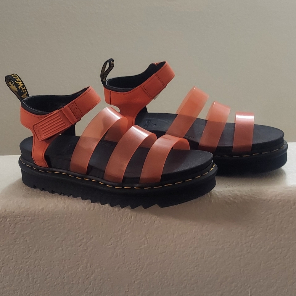 Blaire Jelly Glitter Dr. Martens Coral Sandal US(W10), UK(8), EU(42) Dr. Martens